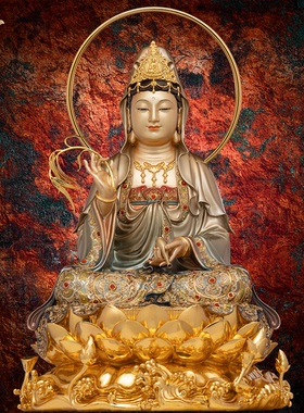 京铜普陀山九华山佛像