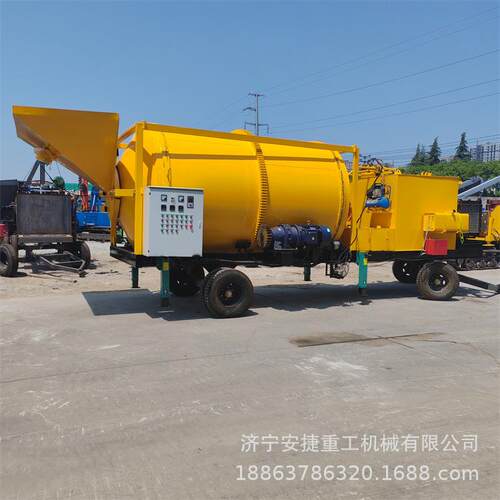 破损路面修补沥青拌合机 5方全自动炒料再生机 移动混合料搅拌机 - 图2