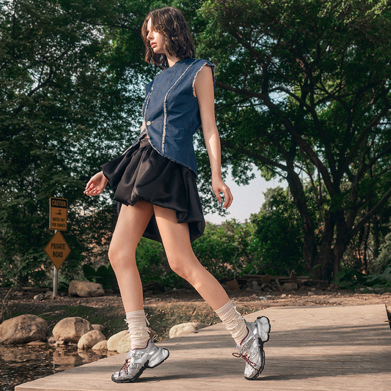 沈梦辰同款|SUGARSU酥履老爹复古绑带增高休闲玛丽珍单鞋女,淘宝优惠券,粉丝福利购,淘宝优惠卷