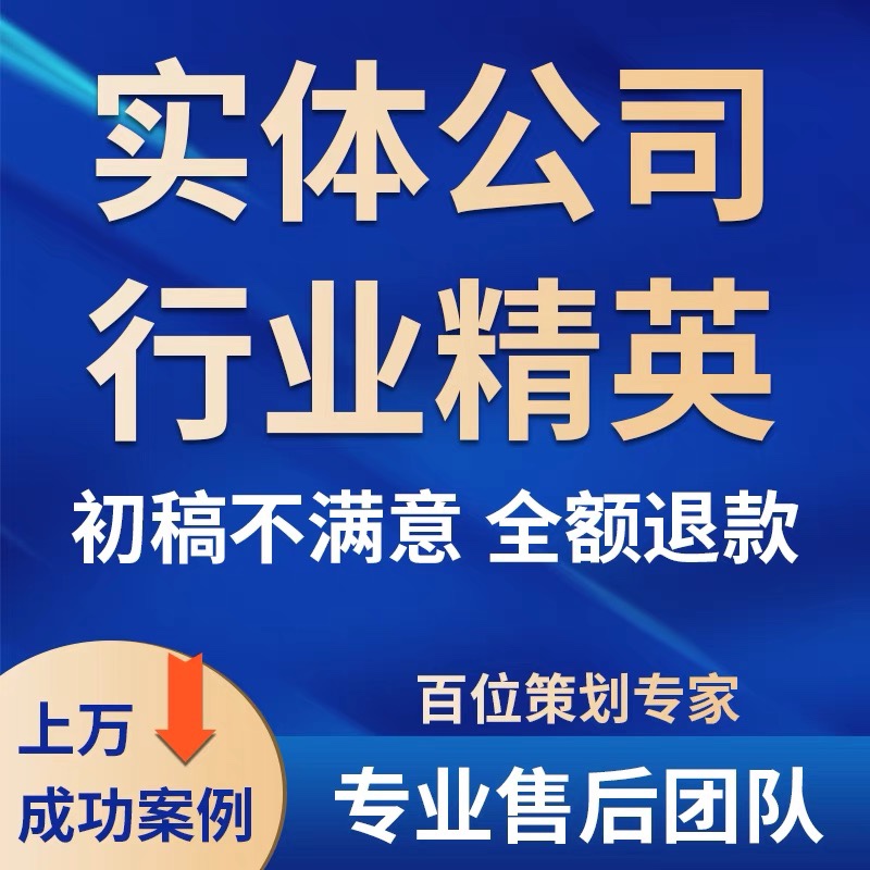 商业计划书撰写代做可行性研究报告项目立项创业融资方案策划PPT