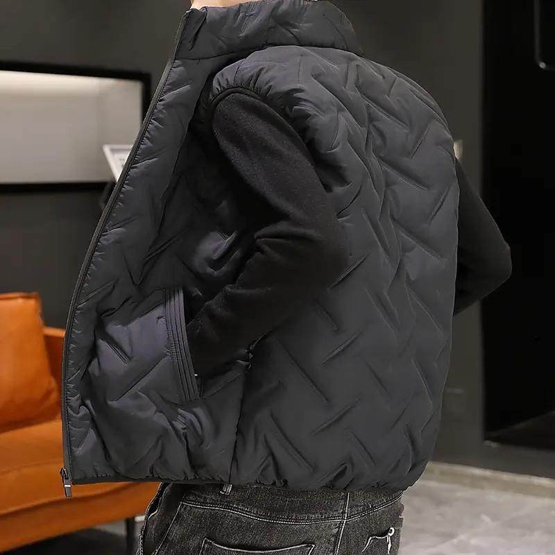 ZJ輕奢服飾馬甲秋冬保暖dN棉背心大K碼戶外運動坎肩男裝立領休閒,淘宝优惠券,粉丝福利购,淘宝优惠卷