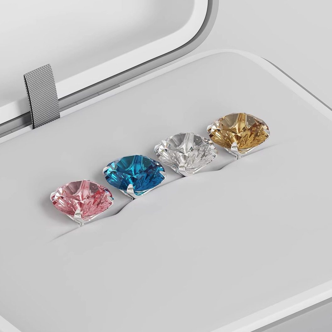 【博主推荐】s925银耳骨钉多巴胺色系纯银小耳钉气质甜美锆石耳钉,淘宝优惠券,粉丝福利购,淘宝优惠卷