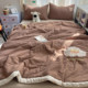 Cotton double layer gauze summer quilt