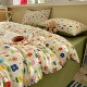 Cotton double-layer yarn four-piece set