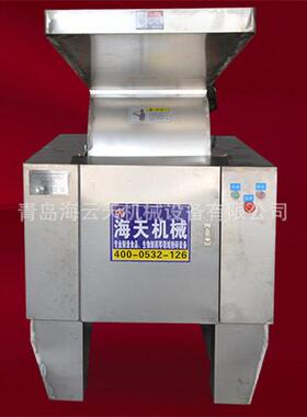 青岛海天厂家供应不锈钢破骨机大功率碎骨机可碎各种干鲜冻大骨头