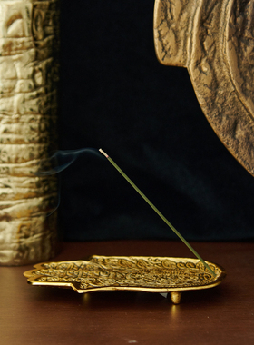 印度进口铝制哈姆萨之手装饰盘