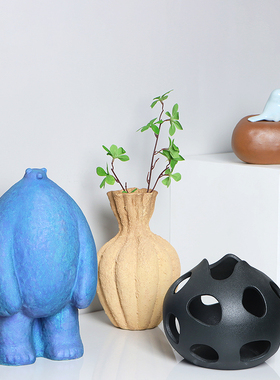 现代简约客厅组合搭配饰品摆件