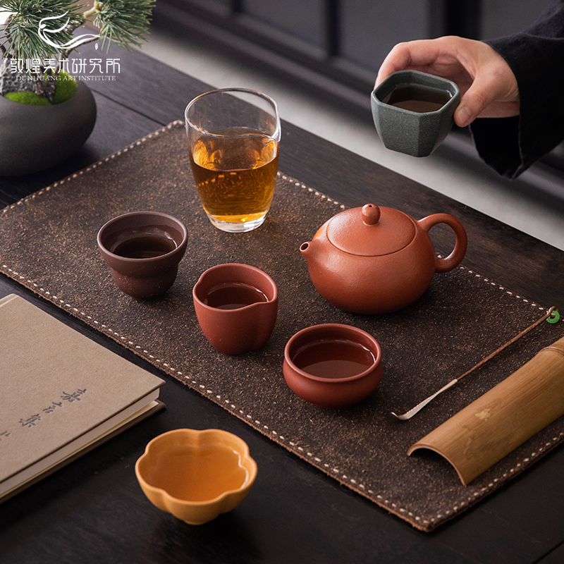 敦煌五福紫砂茶杯礼盒博物馆文创乔迁退休新婚生日礼物新春礼品