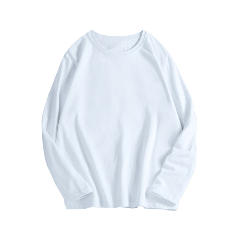 2021夏季新款纯色纯棉长袖百搭t恤 irisieT恤