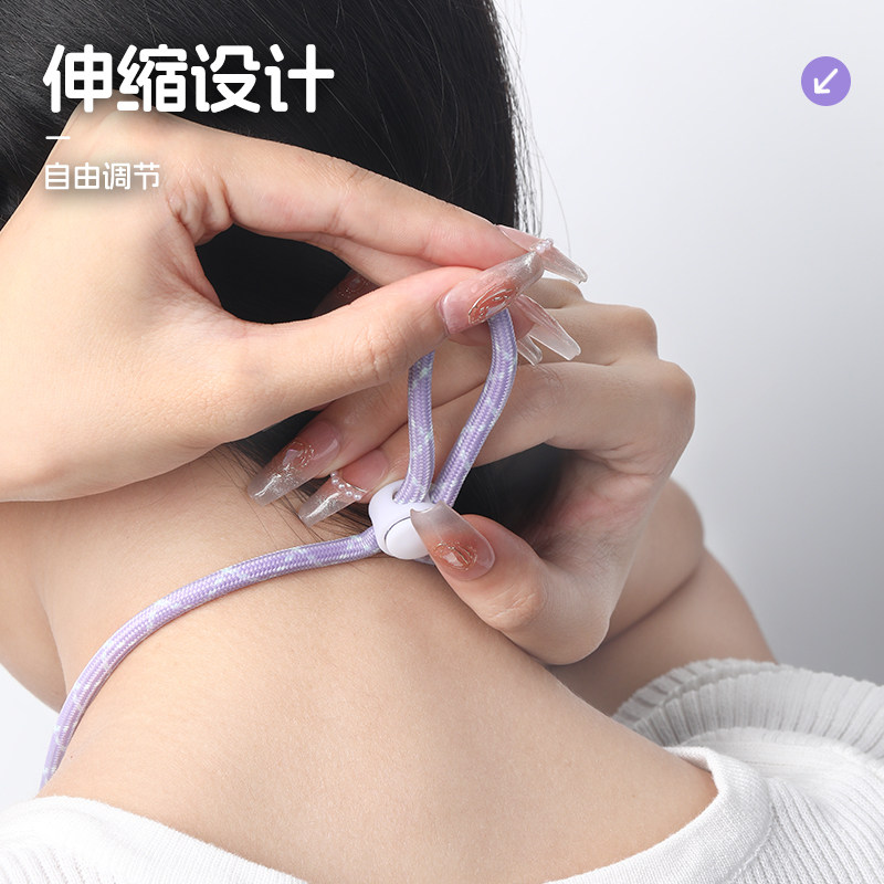 【秋冬新款】适用小天才电话手表挂绳z9/z10表带z6pro/z7/z8印花壳z1s/d3/y8/d2/q1a卡通毛绒公仔挂饰配件z1s - 图2