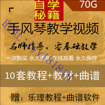 Accordion Teaching Film Tutorial Zero Foundation Beginnings Self-Learning examination Accordion Teaching material t 