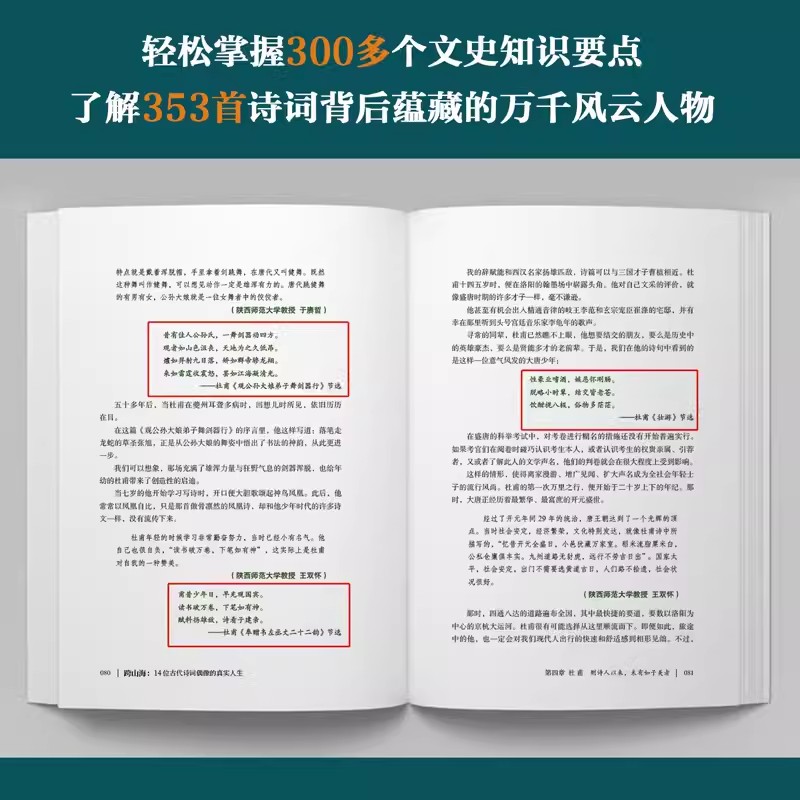 跨山海 14位古代诗词偶像的真实人生 高口碑纪录片千古风流人物全文收入 大象出版社正版 融诗词历史传记于一体 读懂诗人读懂诗 - 图0