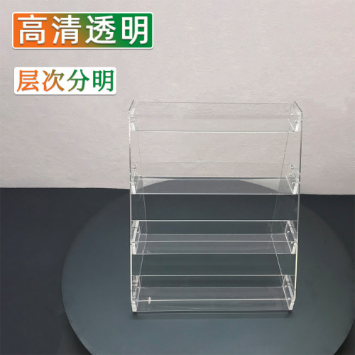 直播间带货架超市阶梯形透明亚克力炫迈益达口香糖展示架产品多层 - 图3
