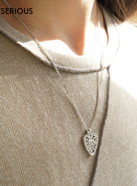 TONE TALE洞天 2026春季新款时尚气质圣心项链高级感小众长项链