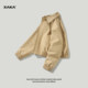 XAKA American retro style spring lapel couple jacket