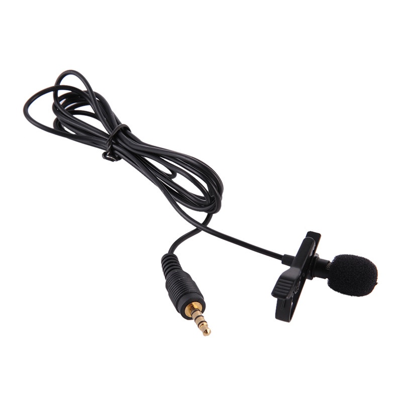 推荐Portable Clip-on Lapel Lavalier Microphone 3.5mm Jack Ha - 图1