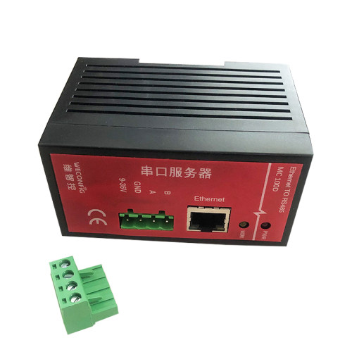 维智控 MC100D串口服务器232 485转网络互转透明传输modbus - 图2