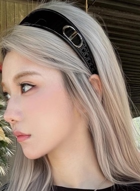 墨镜发箍女款2025新款高级感网红头箍发卡二合一防紫外线太阳眼镜