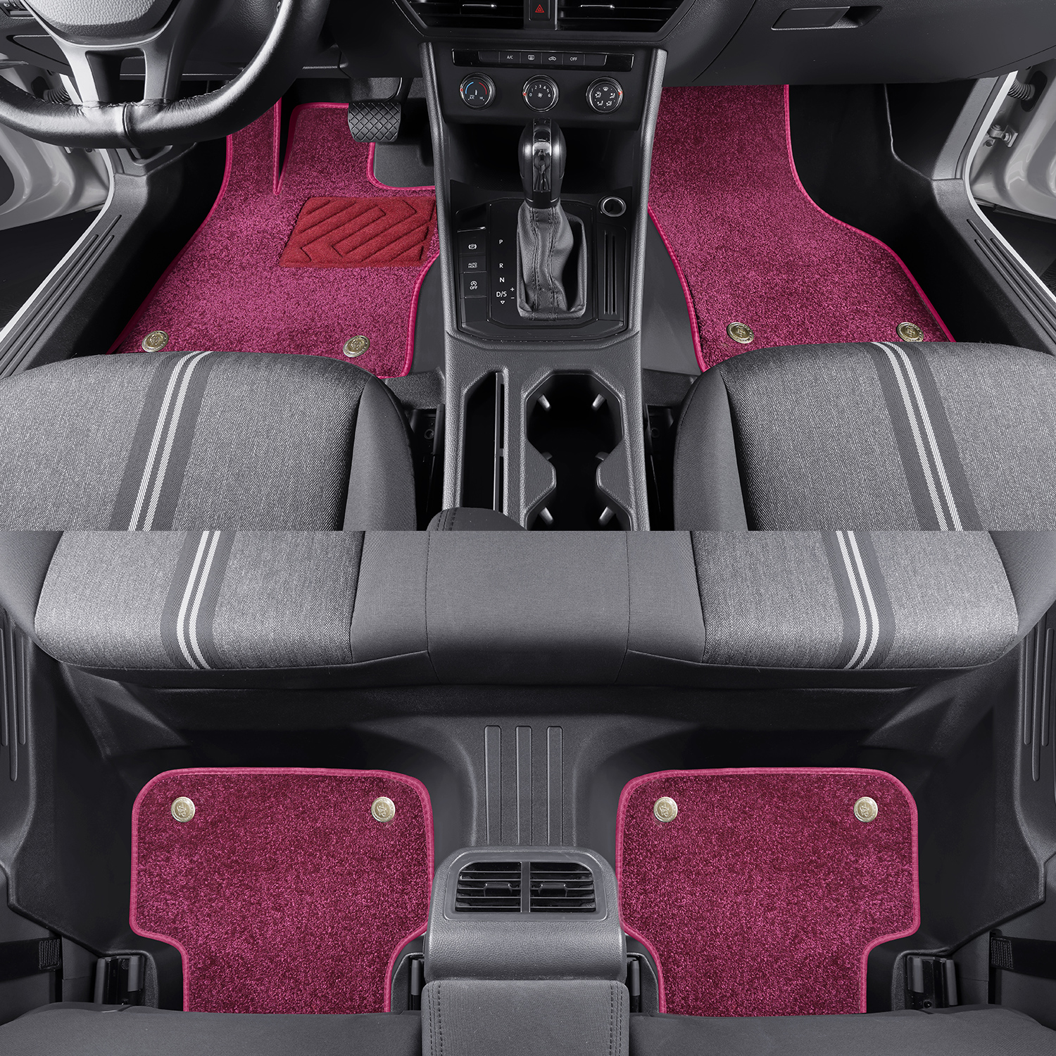 适用一汽大众速腾脚垫全包围专用2025款新汽车内装饰用品TPE地垫 - 图2