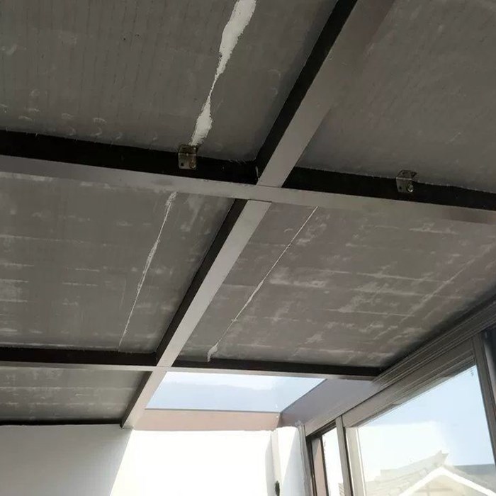 聚氨酯压花铝箔保温隔热板阳光房玻璃屋顶吊顶棉机柜夹层材料包邮 - 图1