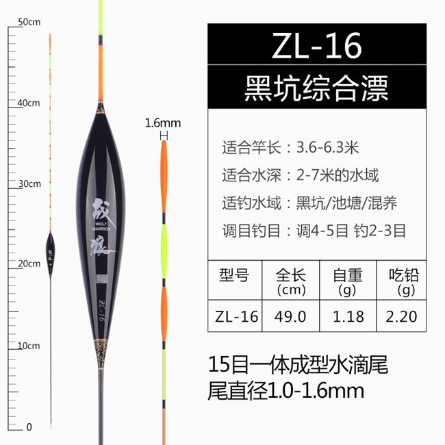 小凤仙抗流水鱼漂醒目鲫鱼浮子高灵敏加粗尾纳米鲤鱼战狼浮标近视 - 图0