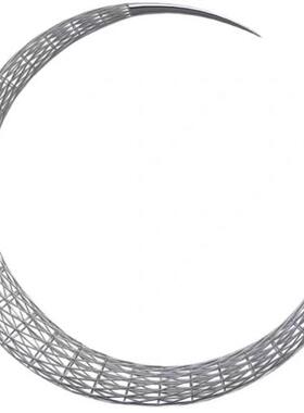 创意不锈钢镂空月亮雕塑定制售楼部水景户外园林景观装饰地标摆件