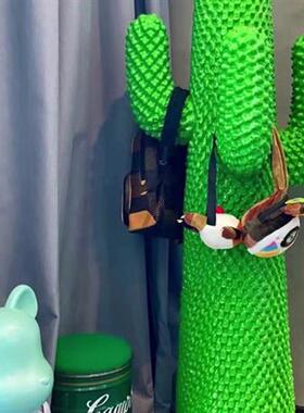 网红仙人掌衣架玻璃纤维雕塑客厅服装店美丽的植物装饰落地大型装