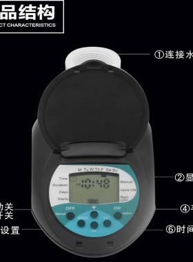 全自动排污阀智能定时电子控制