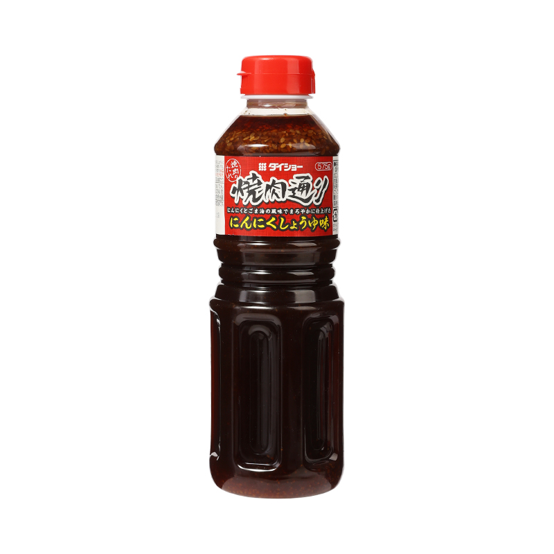 日本原装大逸昌烧肉通烧烤酱大昌烤肉调味酱汁蒜泥酱油味575g_粮油调味_速食_干货_烘焙