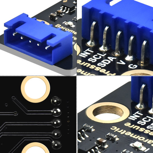 BMP388 数字温度大气压力传感器 低功耗 24位低噪声 气压模块 - 图2