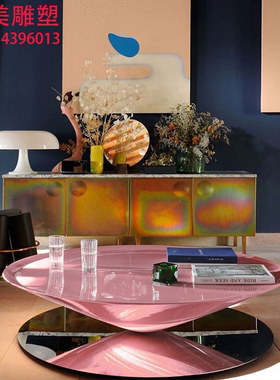 佳美不锈钢茶几法式客厅轻奢家居