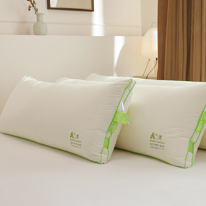 洁丽雅a类全棉双人情侣护颈长枕头 洁丽雅温州枕头/枕芯