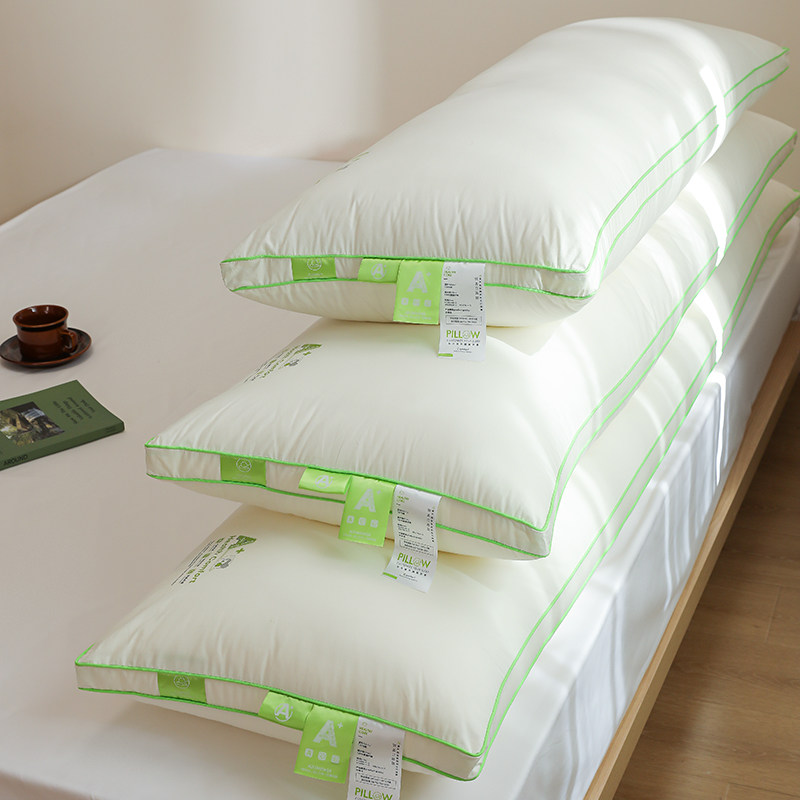 洁丽雅a类全棉双人情侣护颈长枕头 洁丽雅温州枕头/枕芯