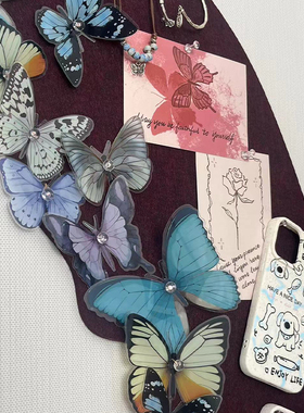 格里旺pvc墙面装饰蝴蝶