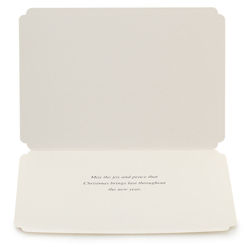 Hallmark贺曼贺卡 圣诞节祝福贺卡1张装 5XMS4906 - 图1