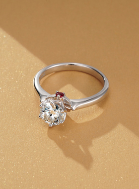 金功良匠倾心原创设计款银女戒