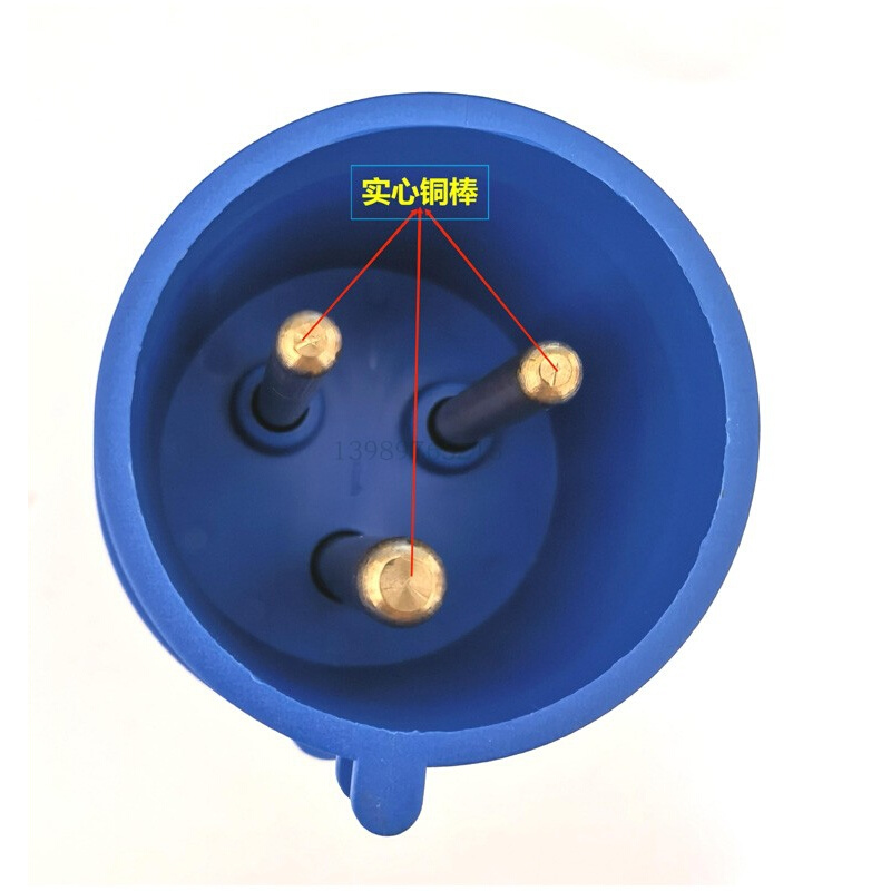 CEE16A3孔工业连接器32a快速公母对插电源安全插头TYP-213n 223n-图1