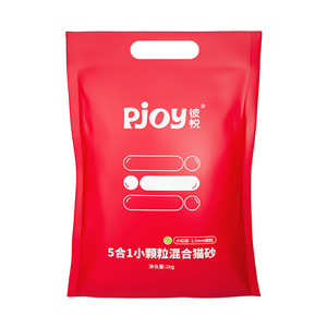 Pjoy彼悦小红袋矿石猫砂2kg*2袋