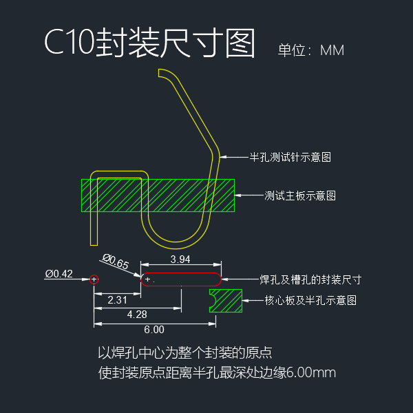 邮票孔测试针烧录探针C款2023全新包邮 - 图2