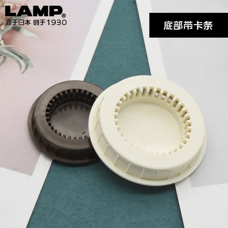 日本LAMP蓝普橱柜散热通风孔透气网装饰盖鞋柜排气孔塞40/50mm孔 - 图2