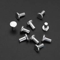 Flat-head solid aluminium rivet hand striking knockout aluminium rivet M2 5M3M4M5M6M8M10 5M3M4M5M6M8M10 * 5x6x8x10x50