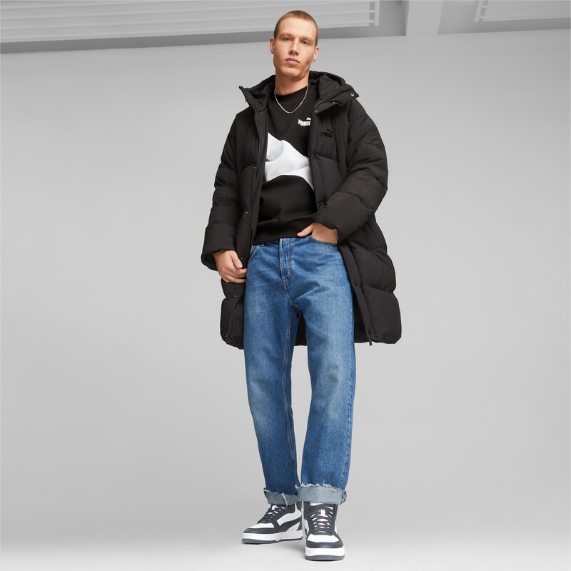 PUMA彪马男子休闲长款冬日保暖羽绒外套  DOWN COAT 675401 - 图1