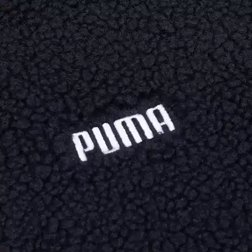 Мужская спортивная повседневная куртка PUMA из искусственного шерпа в стиле ретро FZ SHERPA JACKET 689592