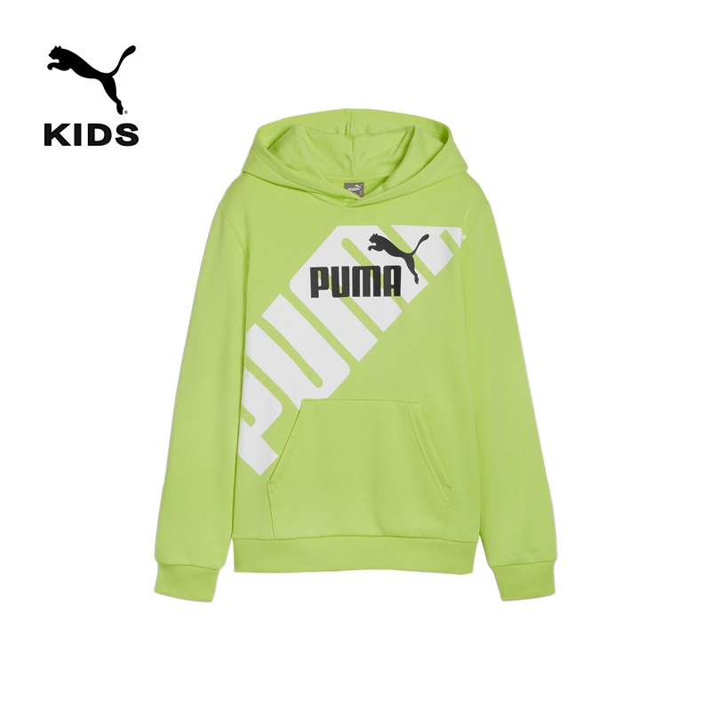 PUMA彪马男童宽松印花连帽卫衣 POWER GRAPHIC HOODIE TR 679256 - 图2