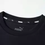 Puma, спортивная детская хлопковая комфортная футболка для мальчиков для отдыха, короткий рукав