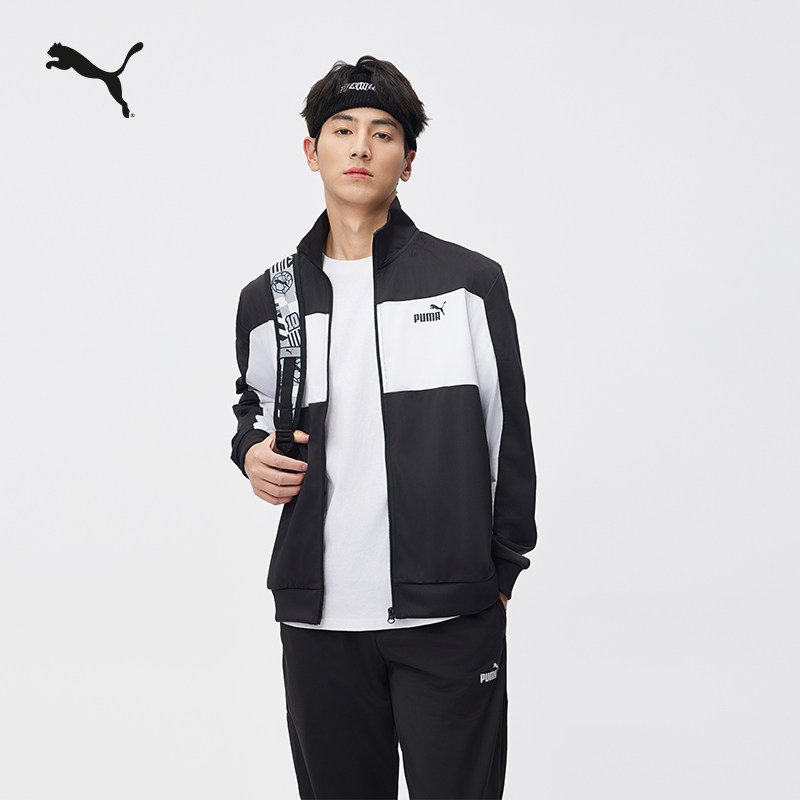 运动套装拼色休闲男宽松校园风舒适外套687740彪马puma官方奥莱,淘宝优惠券,粉丝福利购,淘宝优惠卷