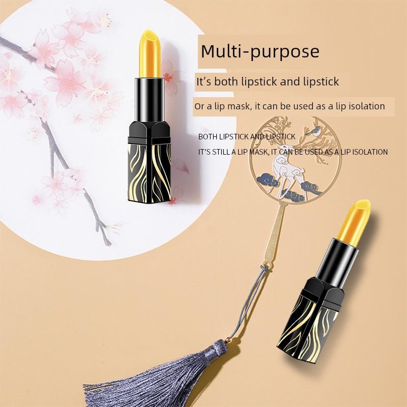 红樱桃健康唇膏真正胡萝卜素变色唇膏不褪色不粘杯不褪色唇膏 - 图2