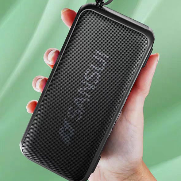 山水F61无线蓝牙音箱便携式音量户外高音质双喇叭太极晨练播放器,淘宝优惠券,粉丝福利购,淘宝优惠卷