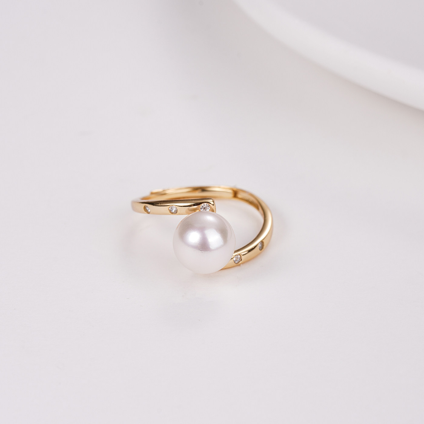 Tahitian Akoya Pearl Ring S925 Silver
