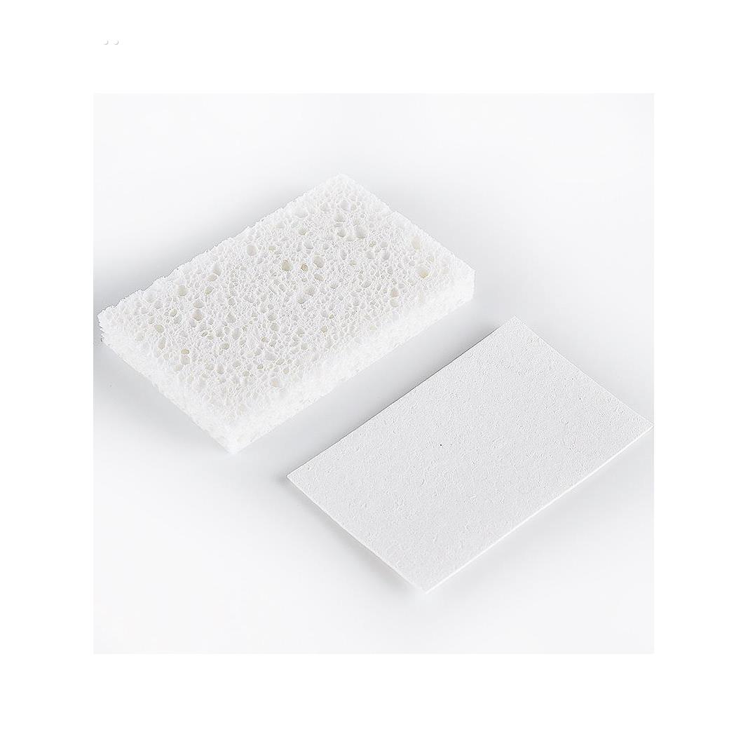 洗脸海绵洁面扑清洁木浆棉洗脸扑卸妆一次性多色心形压缩洗脸 - 图0
